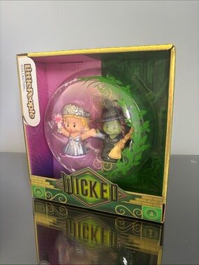 Wicked Collector Set Little People Elphaba Glinda